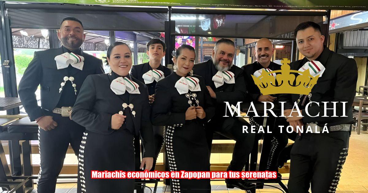 Mariachis económicos en Zapopan para tus serenatas